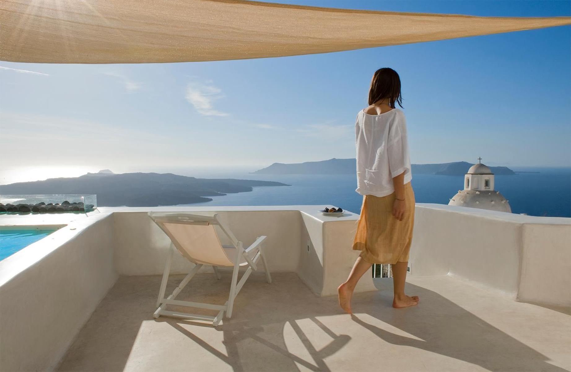 Aesthesis Boutique Villas Fira Pokoj fotografie